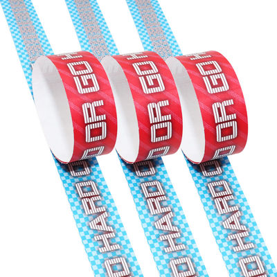 Chiusura rapida Braccialetti Tyvek stampati su misura