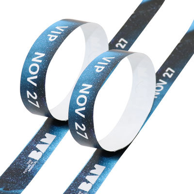 Braccialetti di carta Tyvek usa e getta per eventi