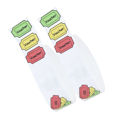 Braccialetti Tyvek stampati a colori per eventi