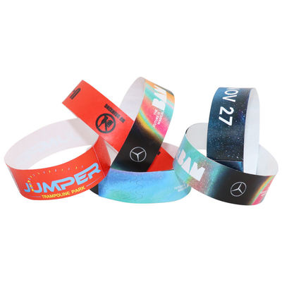 Braccialetti di carta per eventi personalizzati regolabili