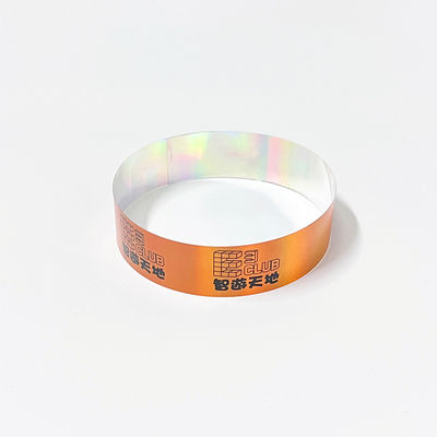 Chiusura rapida Tyvek Braccialetti di carta Braccialetti resistenti alle lacrime Leggere