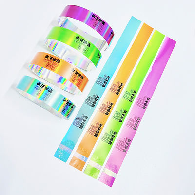 Unisex Glitter Party Braccialetti Stampa laser Braccialetto regolabile