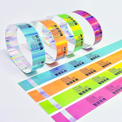 Polsetti di carta colorati usa e getta, Festival Musicale Polsetti Tyvek