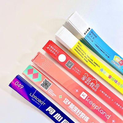 Braccialetti Tyvek resistenti alle lacrime, braccialetti di carta leggeri
