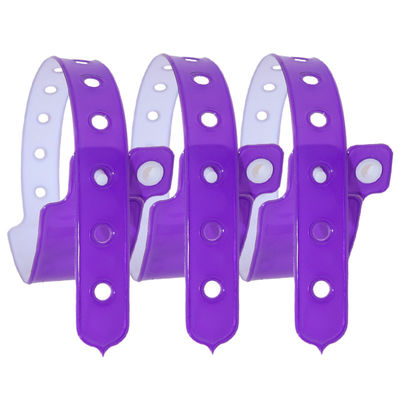 Braccialetti in PVC di forma irregolare per la decorazione