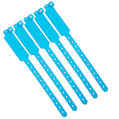 Snap Lock Vinyl Event Braccialetti Dimensioni regolabili Braccialetti di sicurezza
