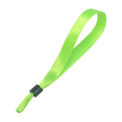 Ricamo Braccialetti di stoffa tessuta Verde Rosso Piano Braccialetti di logo personalizzati