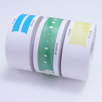 Tyvek Hospital ID Braccialetti, Medical Bar Code UPC Tag del polso del paziente