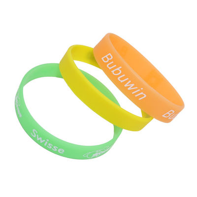Braccialetti in silicone stampati in stile semplice
