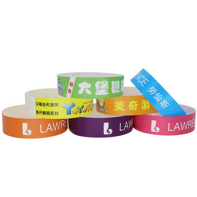 In vendita al dettaglio PP carta personalizzata Event braccialetti Con logo modello parola codice a barre promozionale regalo braccialetto