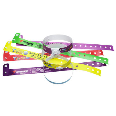 Prodotti regalo promozionali personalizzati Logo Vinyl PVC braccialetti Un strato PVC carta colorata impermeabile