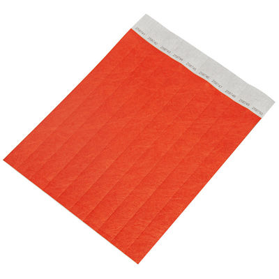 Braccialetto per eventi Tyvek personalizzato con codice a barre numerato impermeabile per la piscina