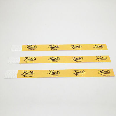 Logo personalizzato Numerazione sequenziale Tyvek Braccialetti Piscine impermeabile a colori Stampa tyvek Braccialetto Braccialetto