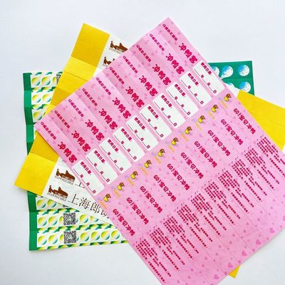 Braccialetti di carta Tyvek personalizzabili per l'identificazione facile degli eventi