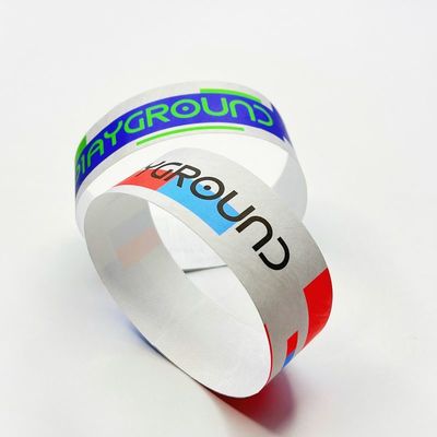 Braccialetti Tyvek di carta monouso: impermeabili, resistenti alle lacrime e affidabili