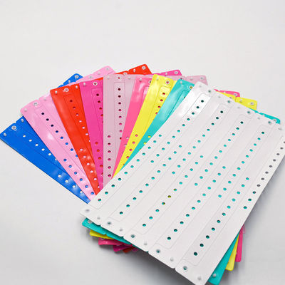 Logo personalizzato PVC professionale intrattenimento usa e getta biglietti d'ingresso braccialetto impermeabile braccialetti di identificazione