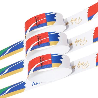 Eventi personalizzati Braccialetti cartacei Braccialetti usa e getta