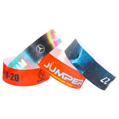 Braccialetti impermeabili per le fiere e i festival in vari colori