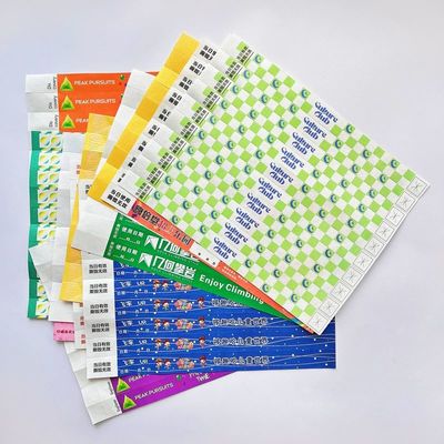 Braccialetti di carta impermeabili e resistenti al calore per eventi La chiave per eventi di successo